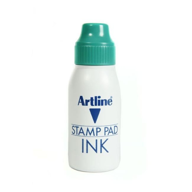 Artline esa-2n stamp pad ink 50cc green