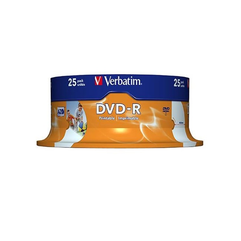 Verbatim dvd spindle 4.7gb dvd + r pack of 50 16x