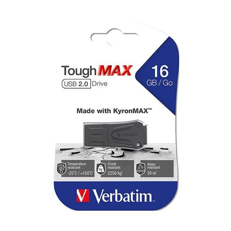 Verbatim toughmax usb 2.0 drive 16gb