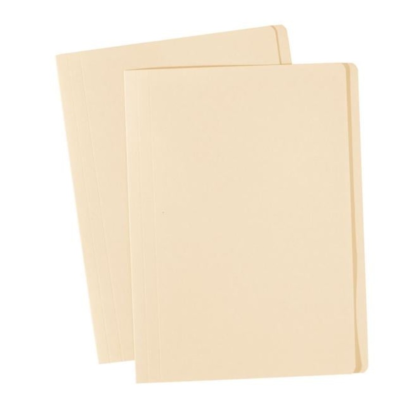 Avery File Folder Buff Heavy Duty Foolscap Pack 100