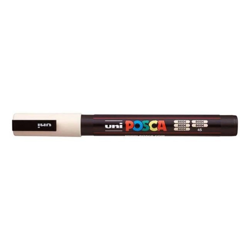 Uni Posca Marker 0.9-1.3mm Fine Beige PC-3M
