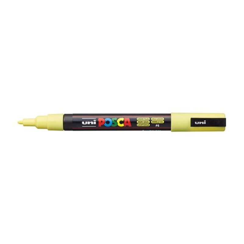 Uni Posca Marker 0.9-1.3mm Fine Sunshine Yellow PC-3M