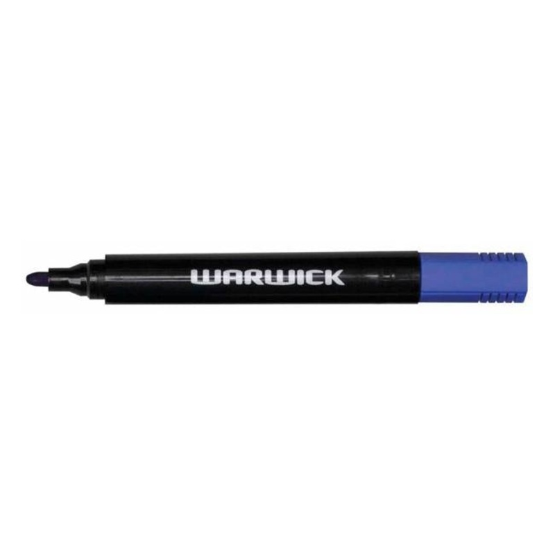 Warwick Marker Assorted Bullet Tip Permanent Box 12