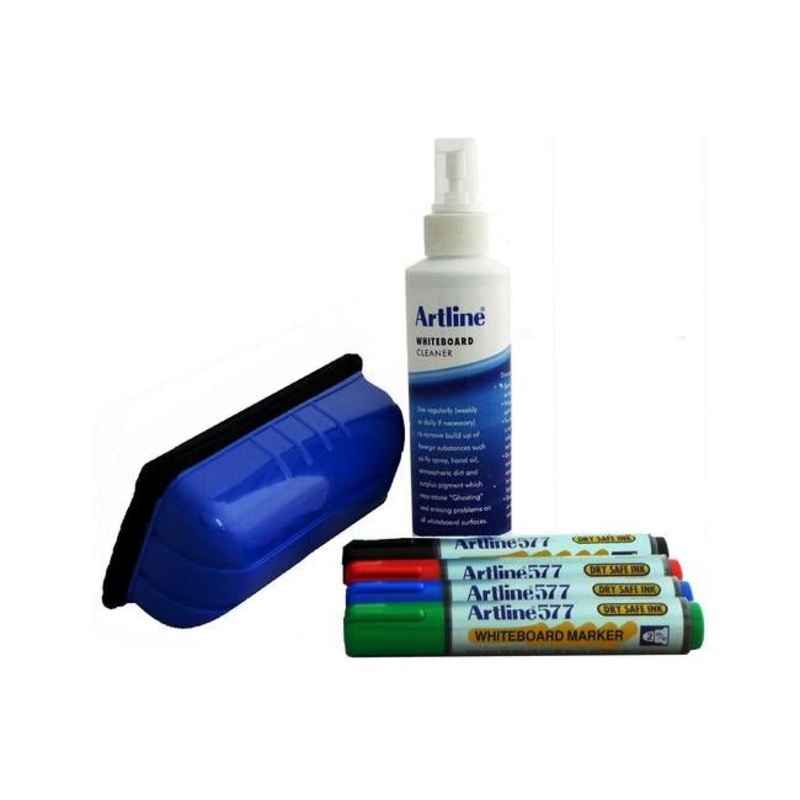 Artline whiteboard starter kit single