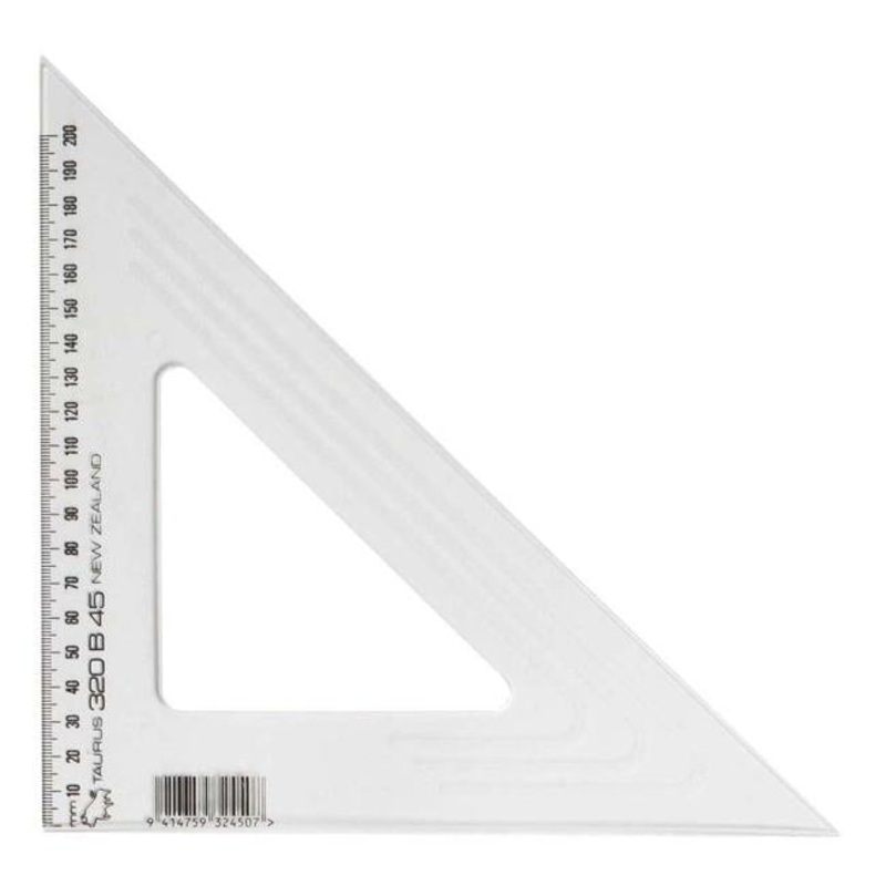 Taurus Set Square 32cm 45