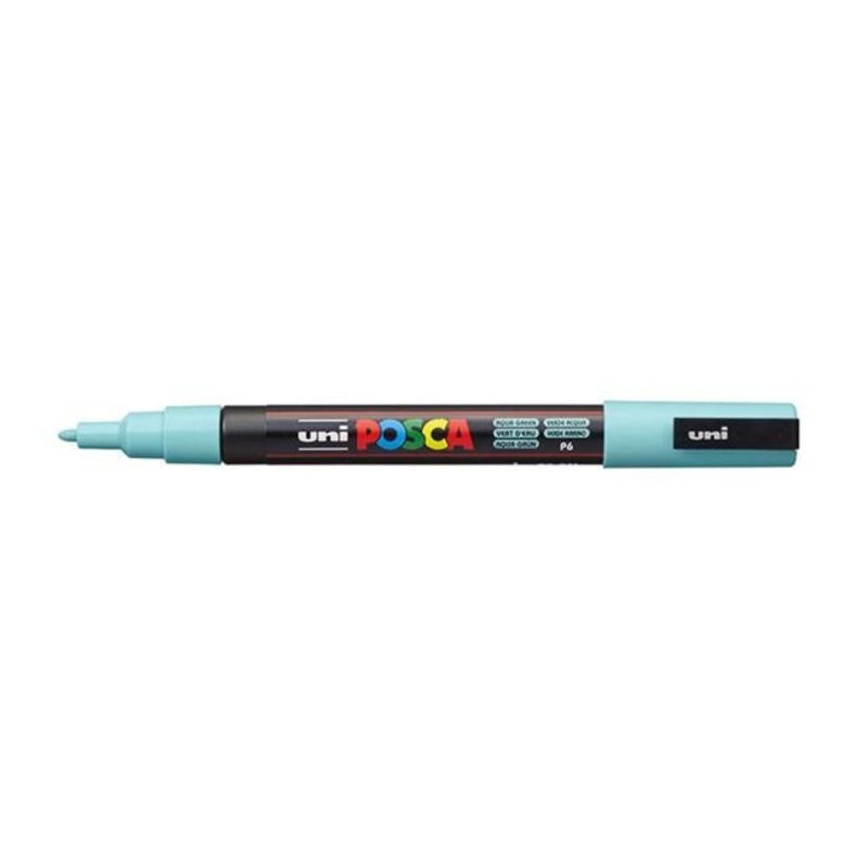 Uni Posca Marker 0.9-1.3mm Fine Aqua Green PC-3M