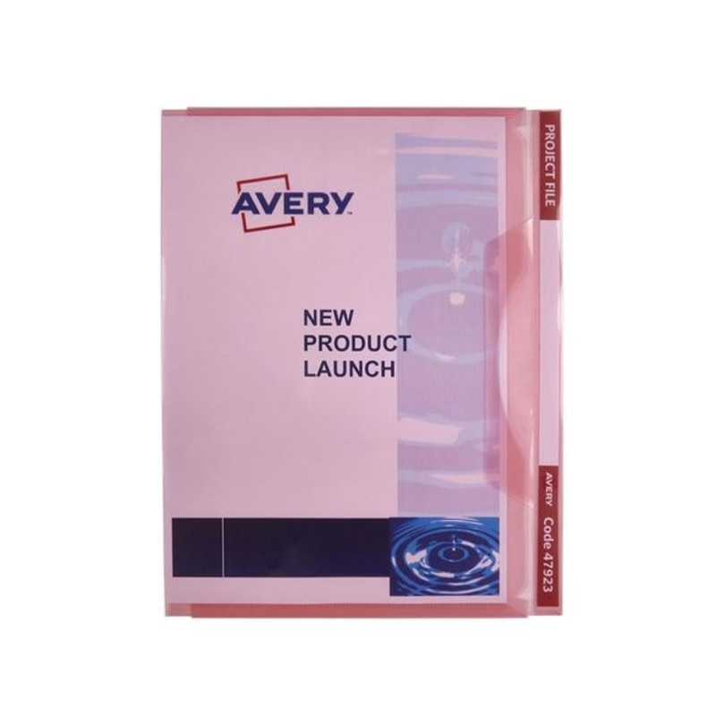 Avery Project File A4 Red