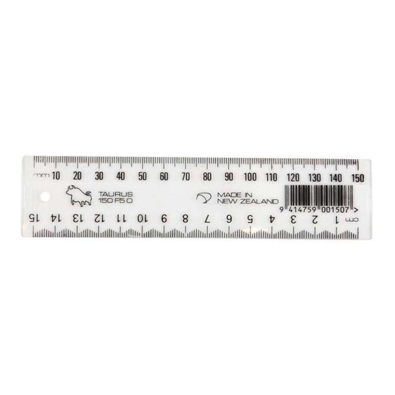 Taurus Ruler 150mm Clear