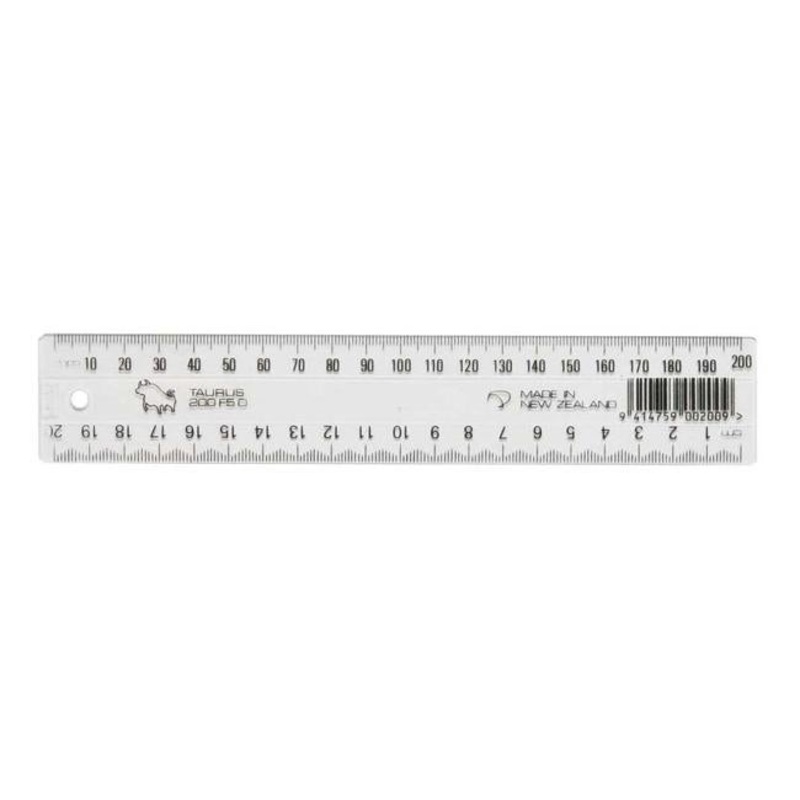 Taurus Ruler 200mm Clear