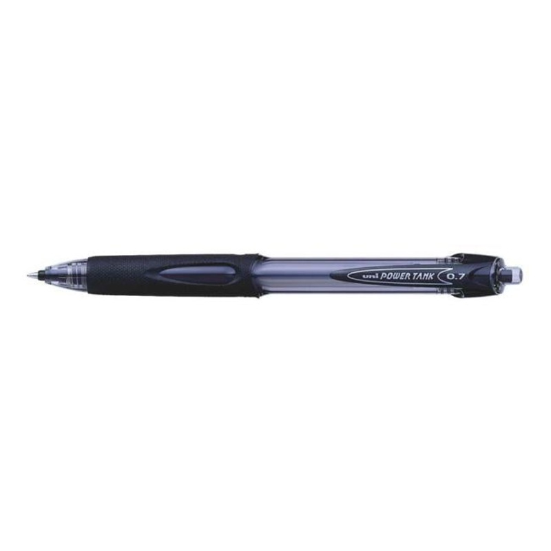 Uni Powertank 0.7mm Retractable Black SN-227