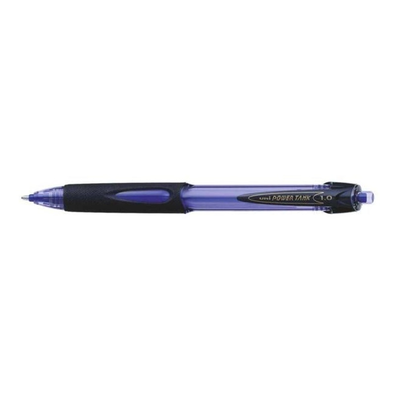 Uni Powertank 1.0mm Retractable Blue SN-220