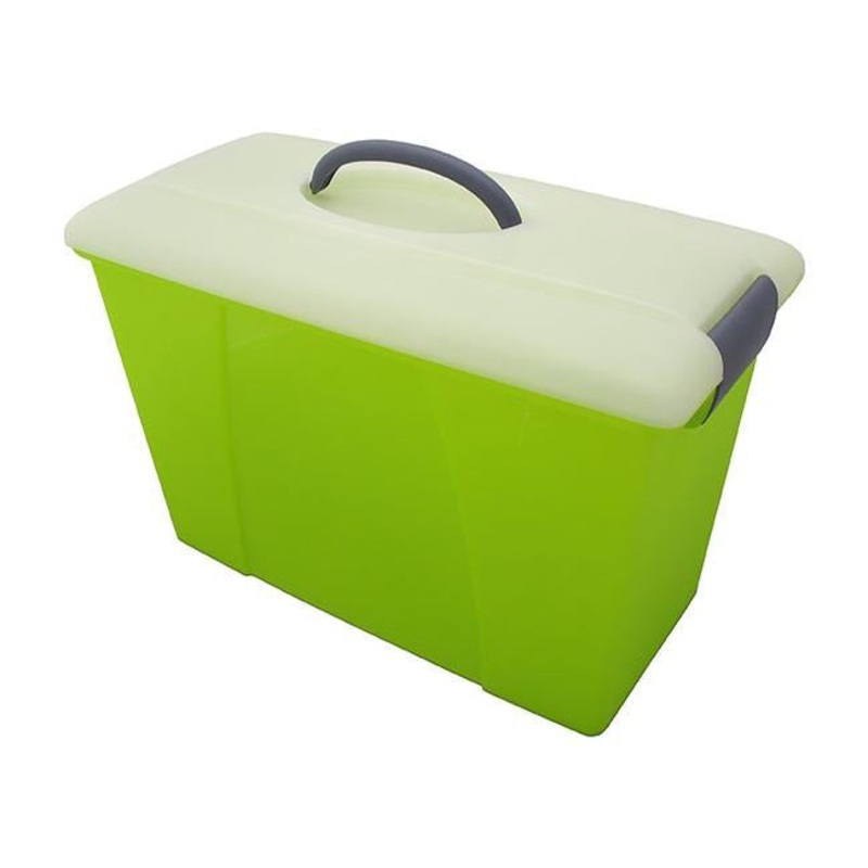 Acco carry case green/clear