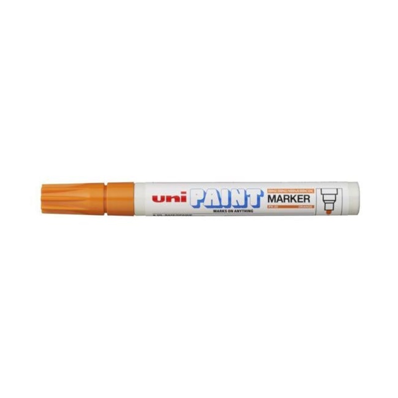 Uni Paint Marker 2.8mm Bullet Tip Orange PX-20