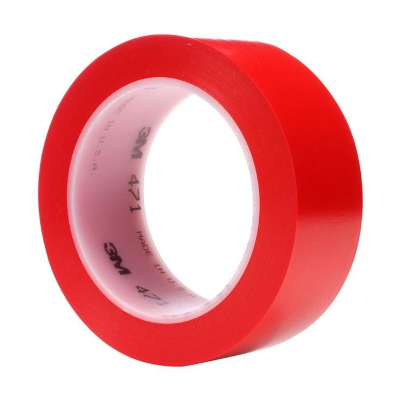 3M Vinyl Tape 471 50mm x 33m Red
