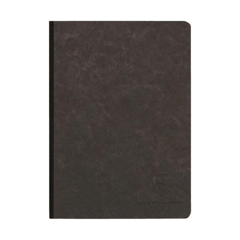 Age Bag Clothbound Notebook A5 Dotted Black