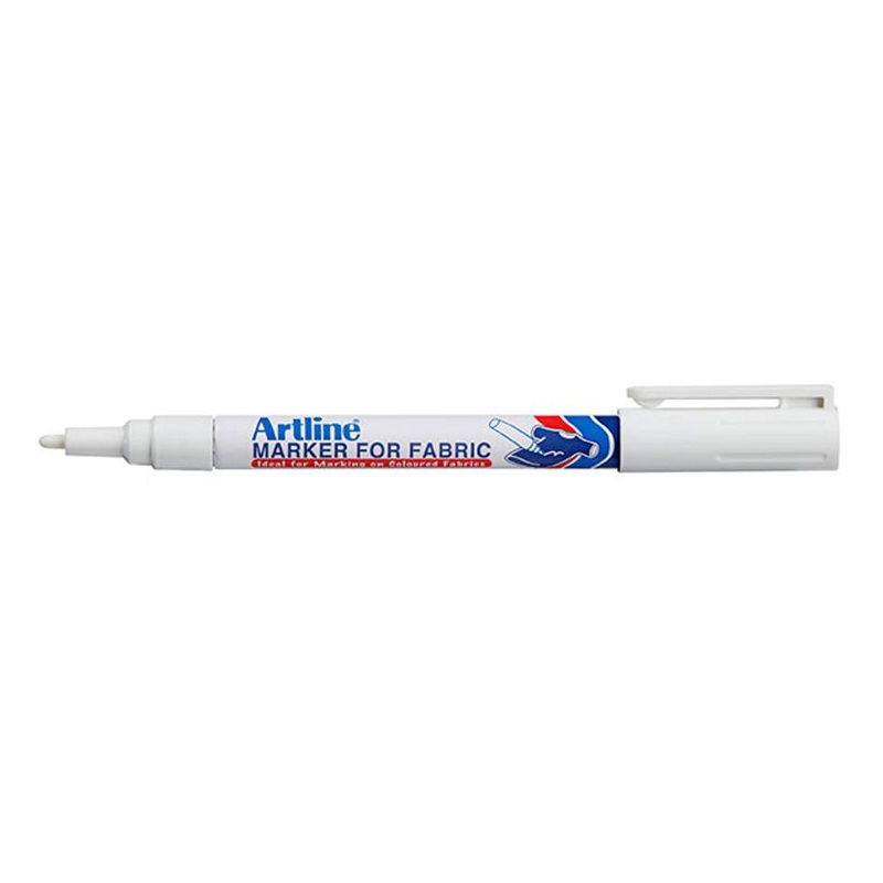 Artline 750 Laundry Marker 1.2Mm Bullet Nib White Hs 175063