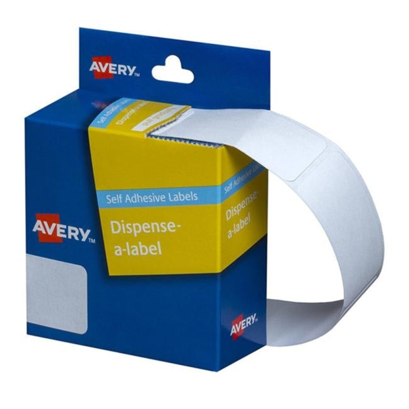 Avery Label Dispenser Dmr2449w 24x49mm White 325 Pack
