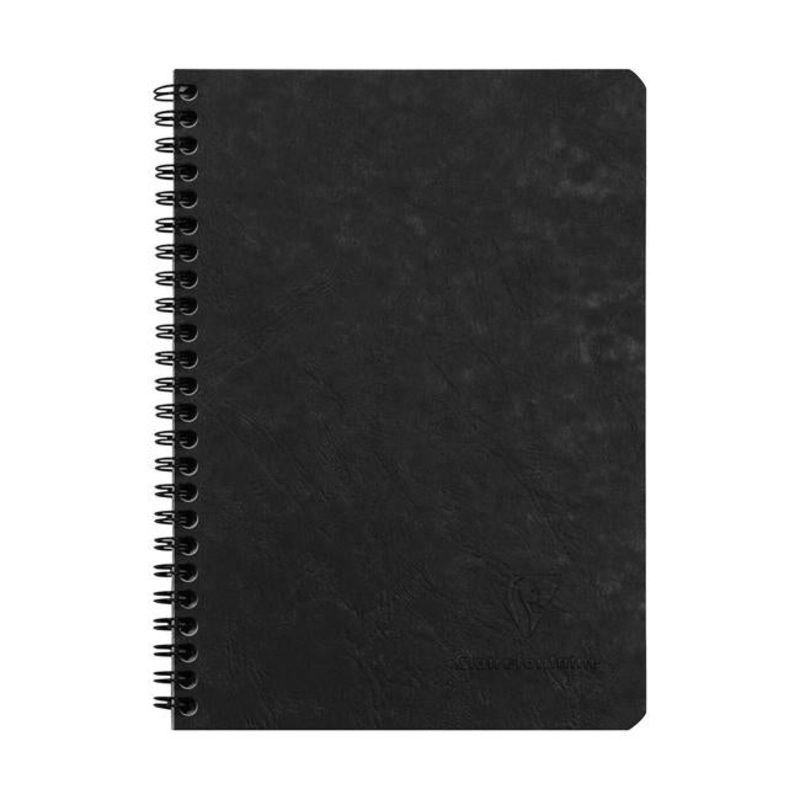 Age Bag Spiral Notebook A5 Lined Black