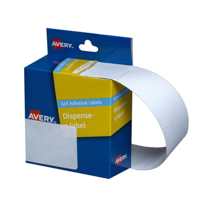 Avery Label Dispenser Dmr8943w 89x43mm White 100 Pack