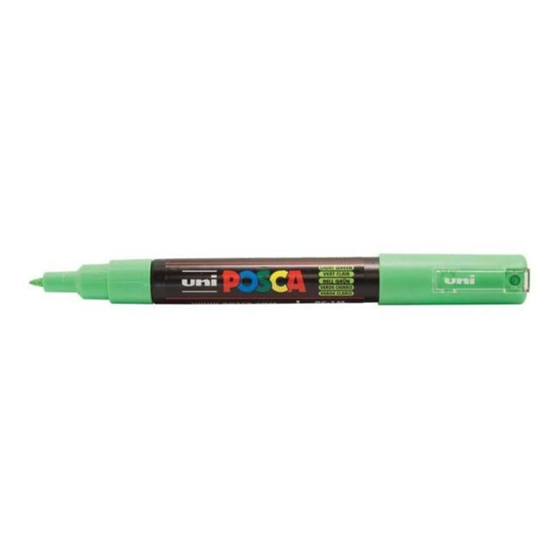 Uni Posca Marker 0.7mm Ultra-Fine Round Tip Light Green PC-1M