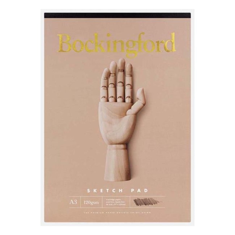 Bockingford Pad B21 Sketch A3 120gsm 60 Leaf