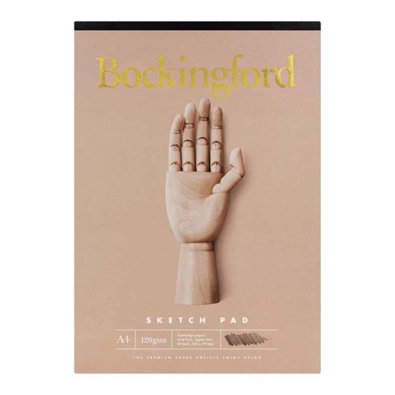 Bockingford Pad B21 Sketch A4 120gsm 60 Leaf