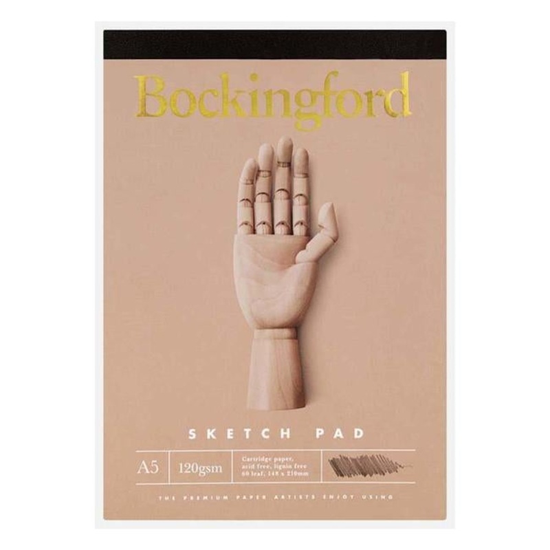 Bockingford Pad B21 Sketch A5 120gsm 60 Leaf