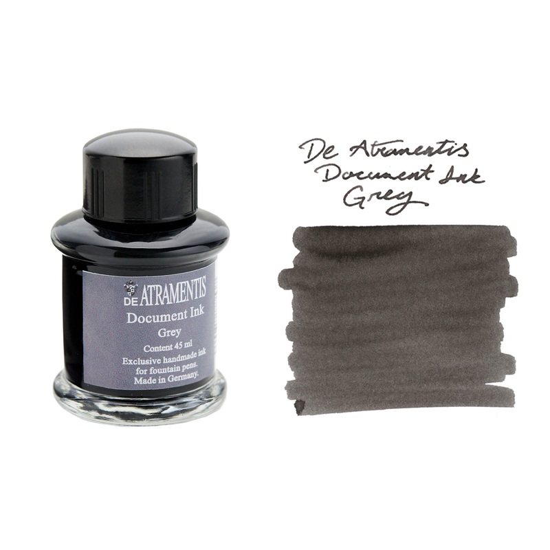 De Atramentis Document Ink Grey - 45ml Bottled Ink