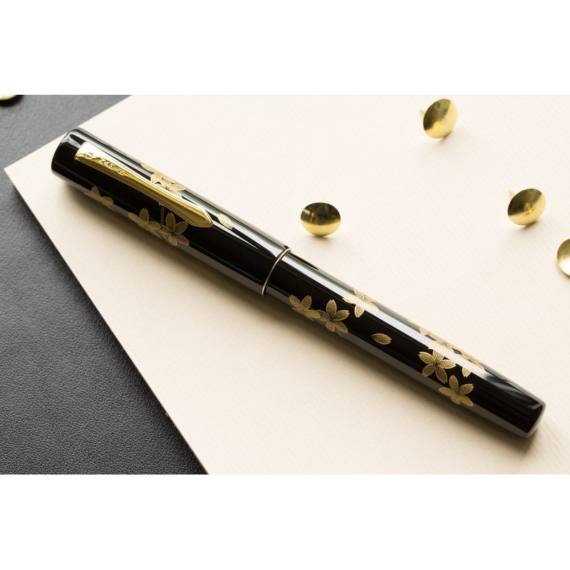 Namiki Chinkin Fountain Pen - Cherry Blossoms