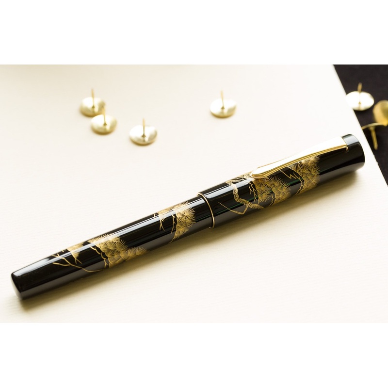Namiki Chinkin Fountain Pen - Pine Tree
