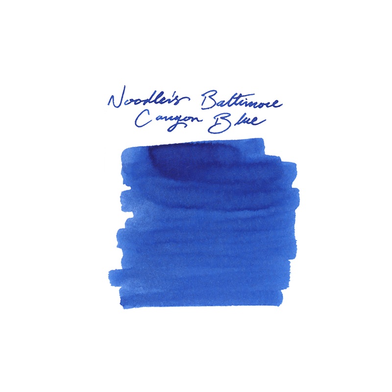 Noodler's Baltimore Canyon Blue - Ink Sample