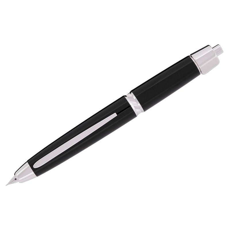 Pilot Vanishing Point LS Fountain Pen - Black/Rhodium