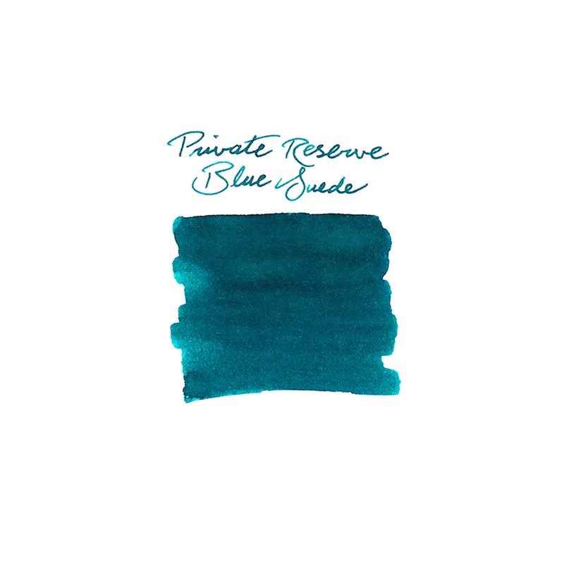 Private Reserve Blue Suede - Ink Sample