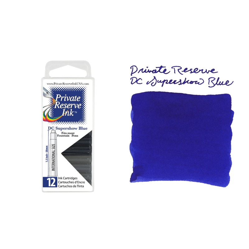 Private Reserve DC Supershow Blue - Ink Cartridges