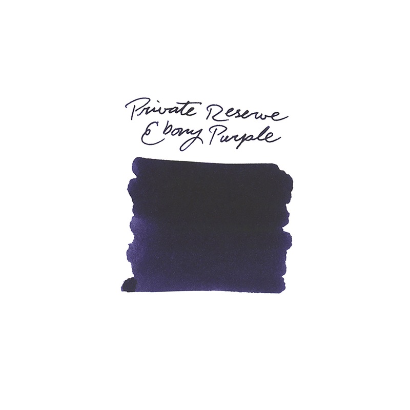 Private Reserve Ebony Purple - Ink Sample