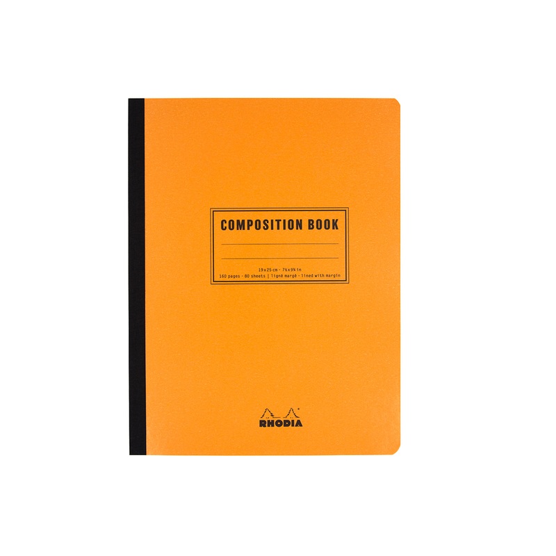 Rhodia Composition Book - Orange, Lined