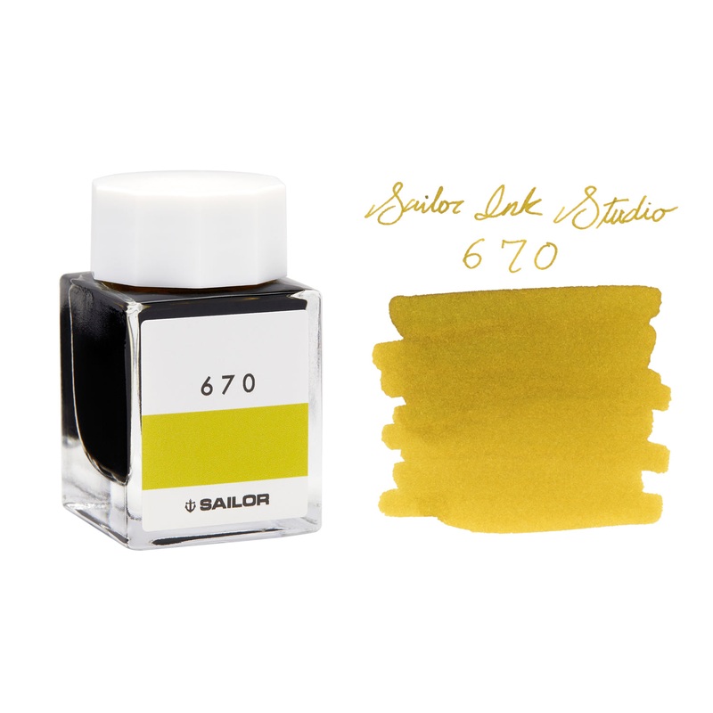 Sailor Ink Studio 670 - 20ml Bottled Ink