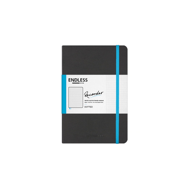 Endless Recorder A5 Notebook - Infinite Space, Dot Grid