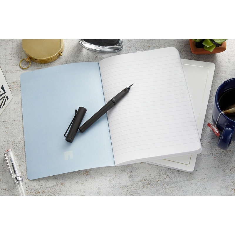 Clairefontaine Triomphe A5 Notebook - Lined White Paper
