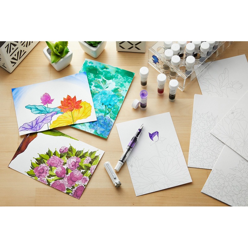 Colorverse Coloring Sheets - Min-Hwa