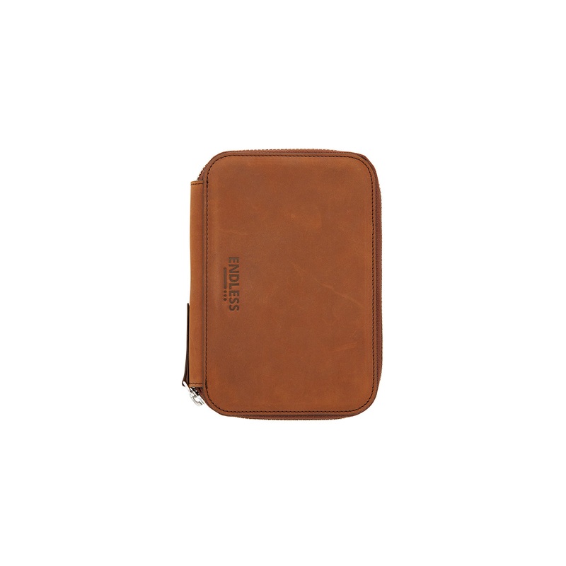 Endless 5-Pen Companion Pouch - Brown
