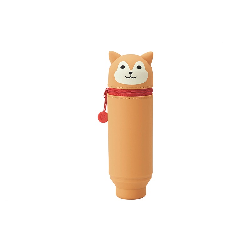 PuniLabo Stand Up Pen Case - Shiba Dog