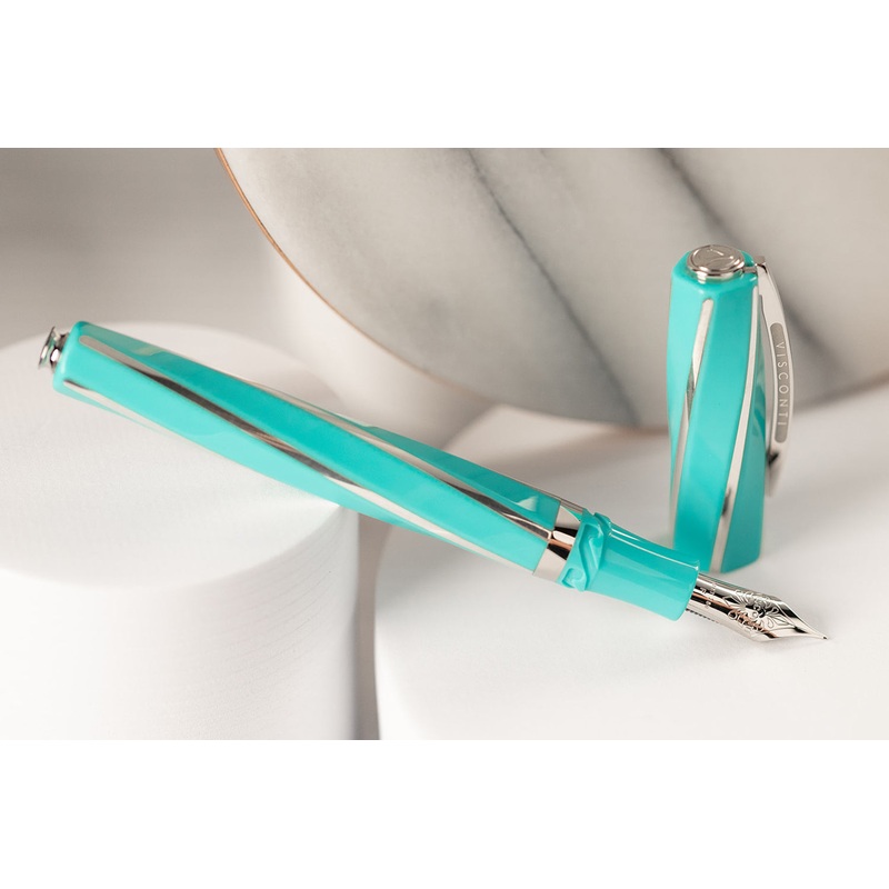 Visconti Divina Elegance Fountain Pen - Wave