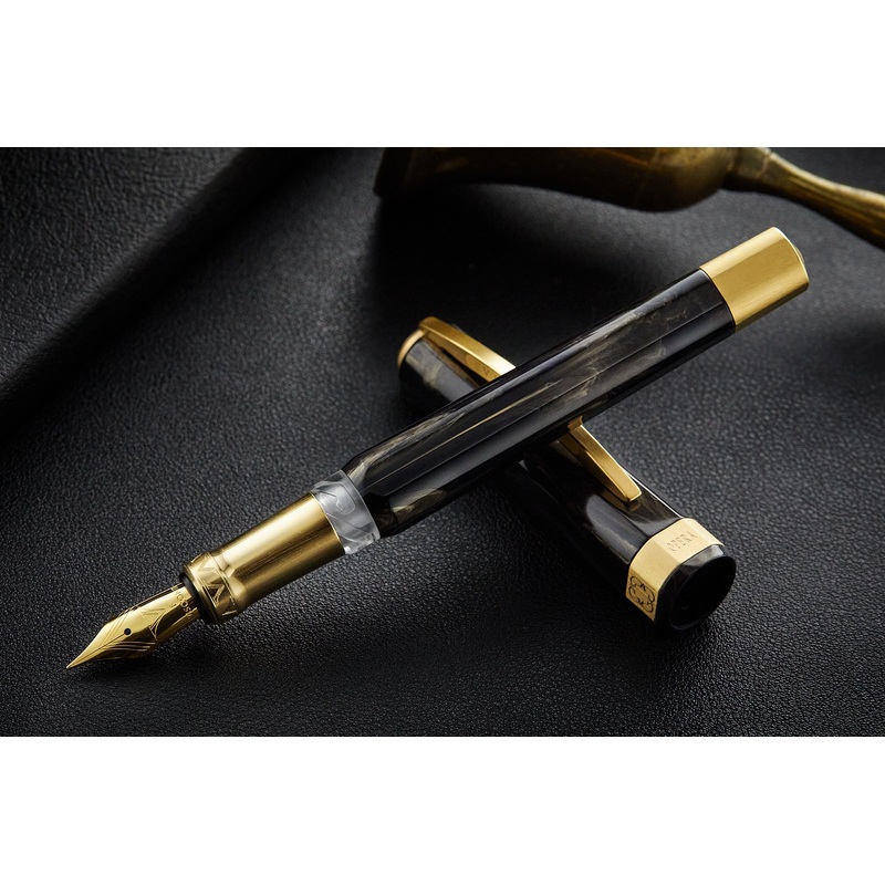 Visconti Opera Gold Fountain Pen - Black