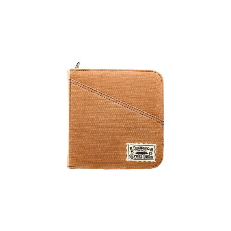 Esterbrook 20 Pen Zipper Canvas Pen Case - Tan