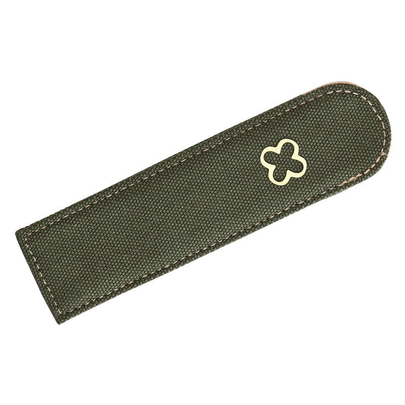 Esterbrook Canvas Single Pen Sleeve - Army Green