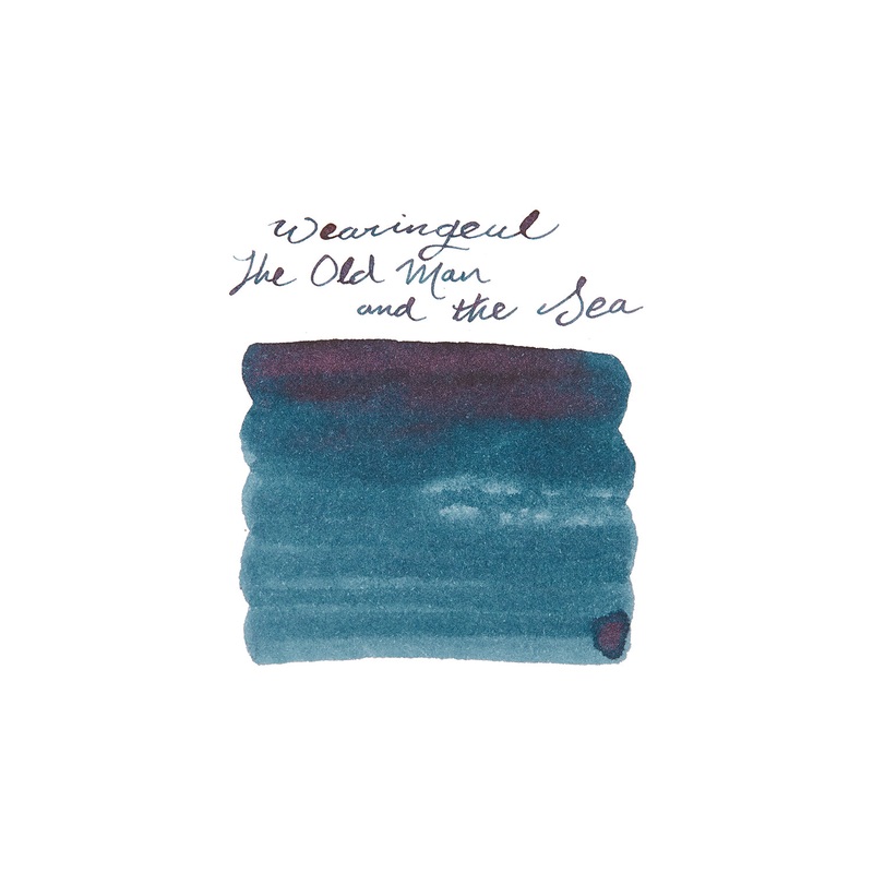 Wearingeul The Old Man and the Sea - Ink Sample