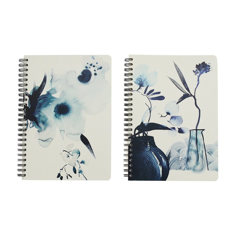 Clairefontaine Inkebana A5 Wirebound Notebook - Lined with Dividers