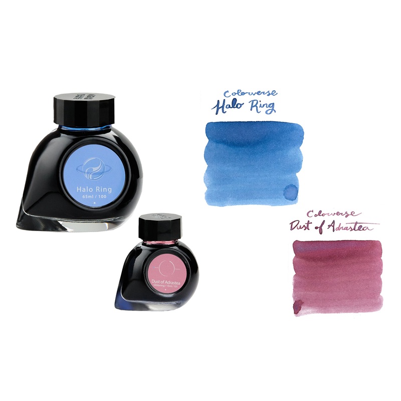 Colorverse Halo Ring & Dust of Adrastea Glistening - 65ml +15ml Bottled Ink