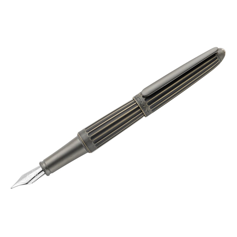 Diplomat Aero Fountain Pen - Oxyd Brass